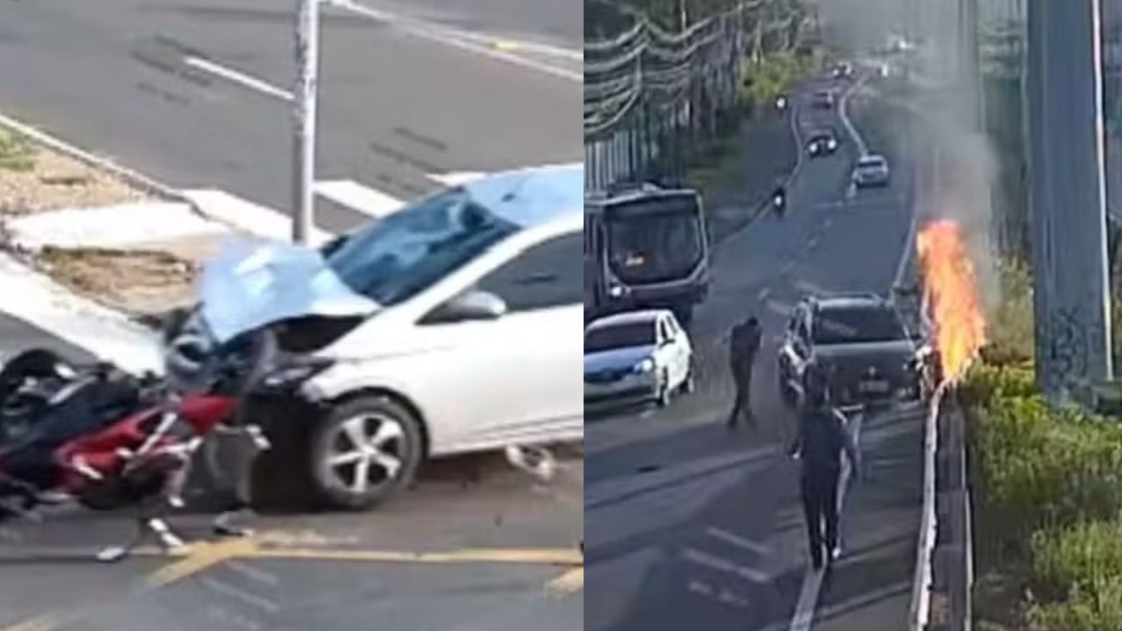 Motoristas suspeitos de atropelar vigilante e motociclista devem ser indiciados por homicídio qualificado, diz delegado