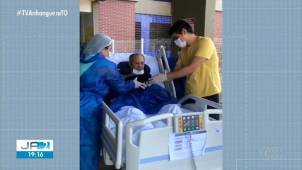 Paciente reencontra cachorrinha após quase 2 meses internado no HGP; entenda