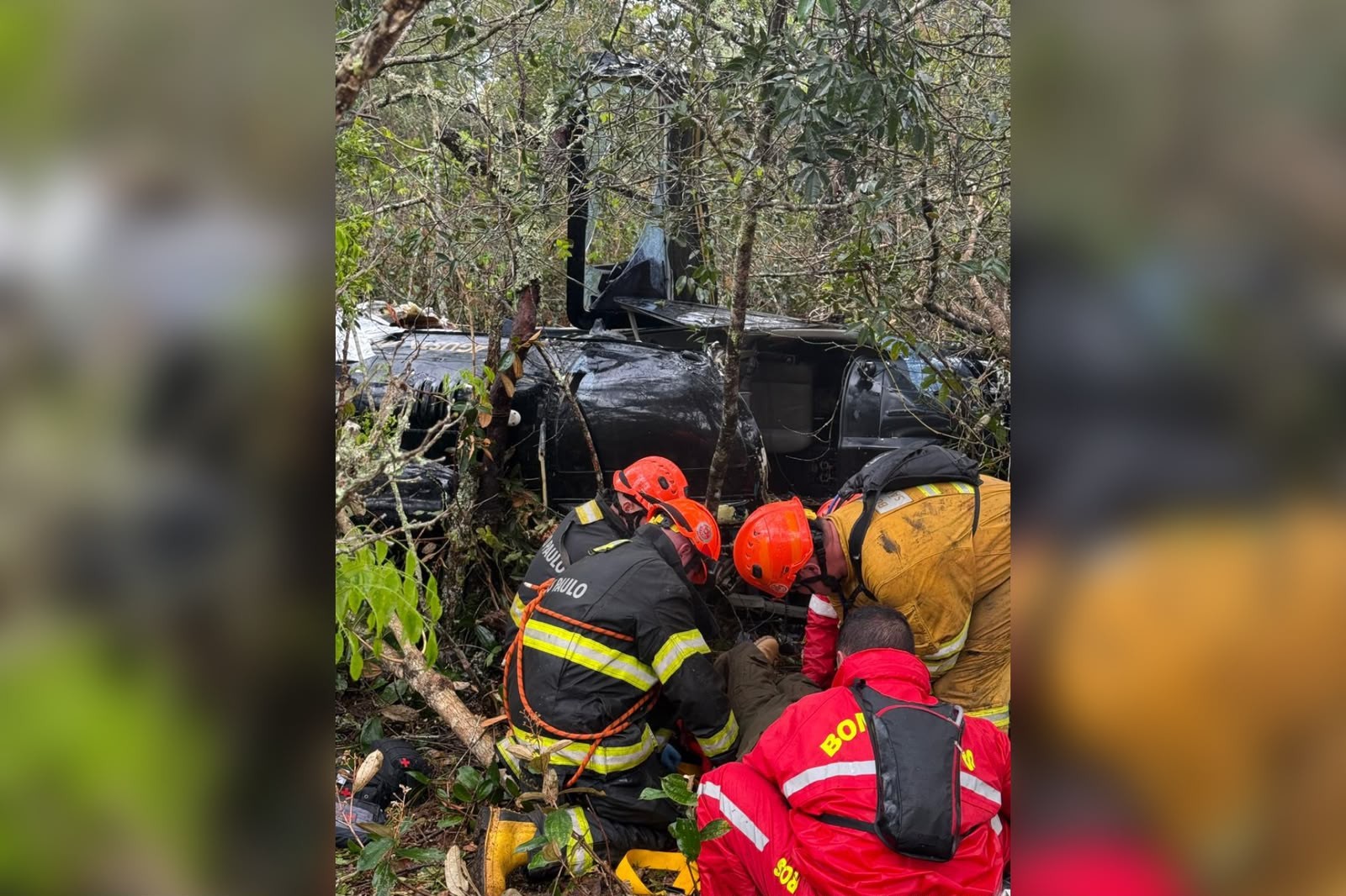 Sobrevivente de queda de helicóptero no interior de SP é preso após ser identificado como procurado por tráfico e roubo