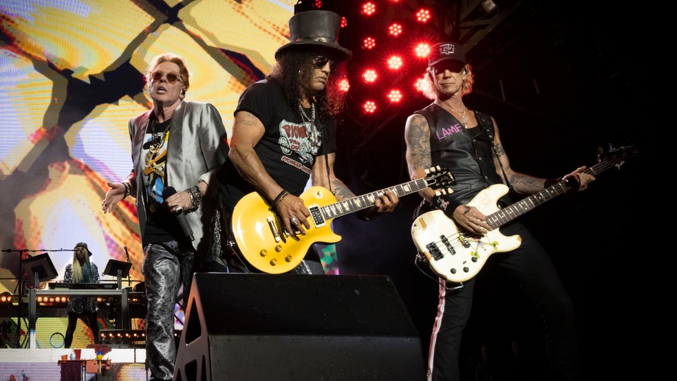 Guns N' Roses se apresenta em Fortaleza em 2026. — Foto: Divulgação