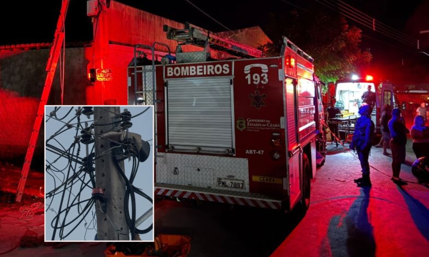 Homem morre eletrocutado ao subir em poste para realizar serviço no Ceará