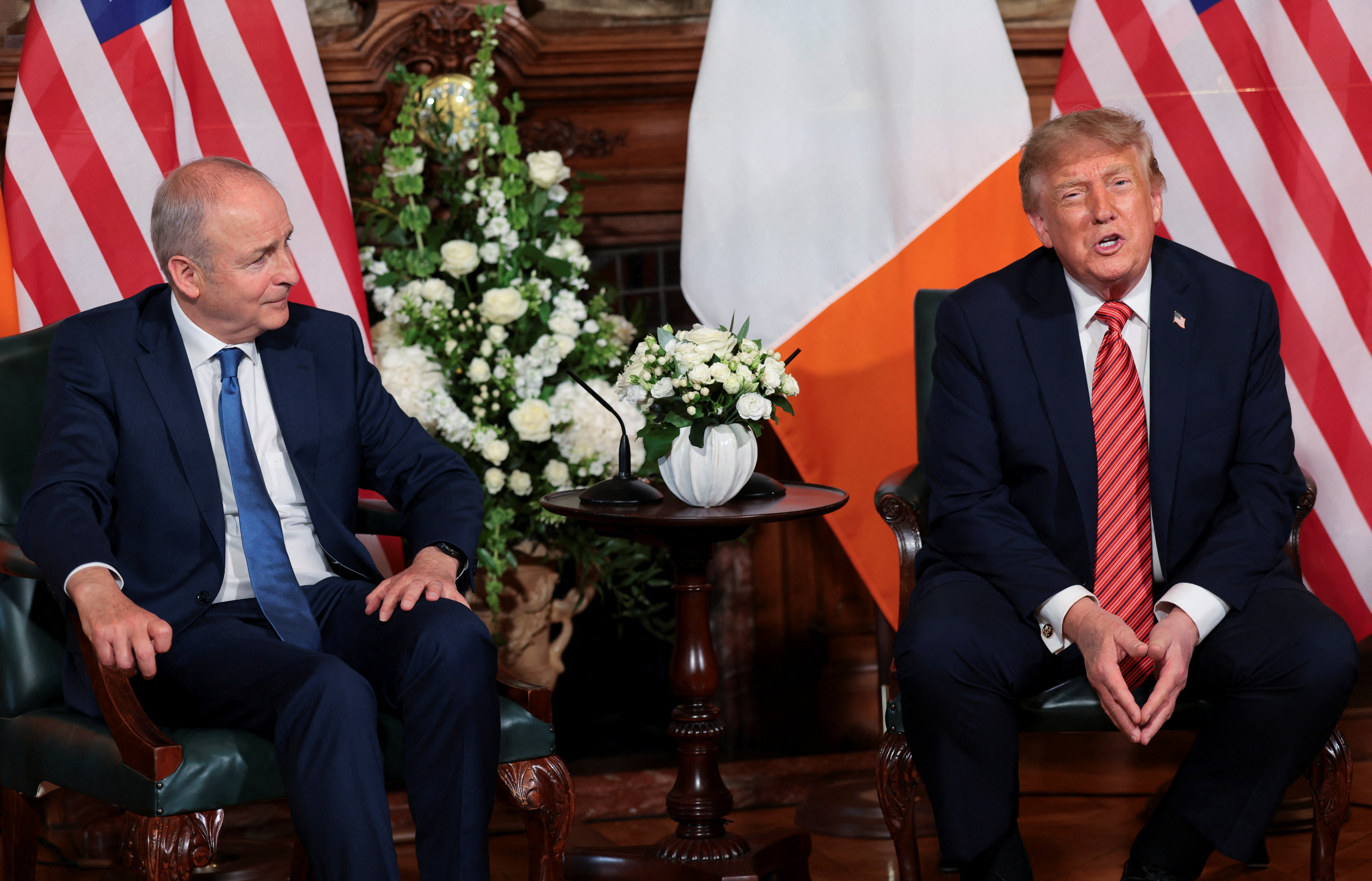 Em Dublin, Trump provoca governo do Reino Unido e diz que unificação da Irlanda 'vai acontecer eventualmente'