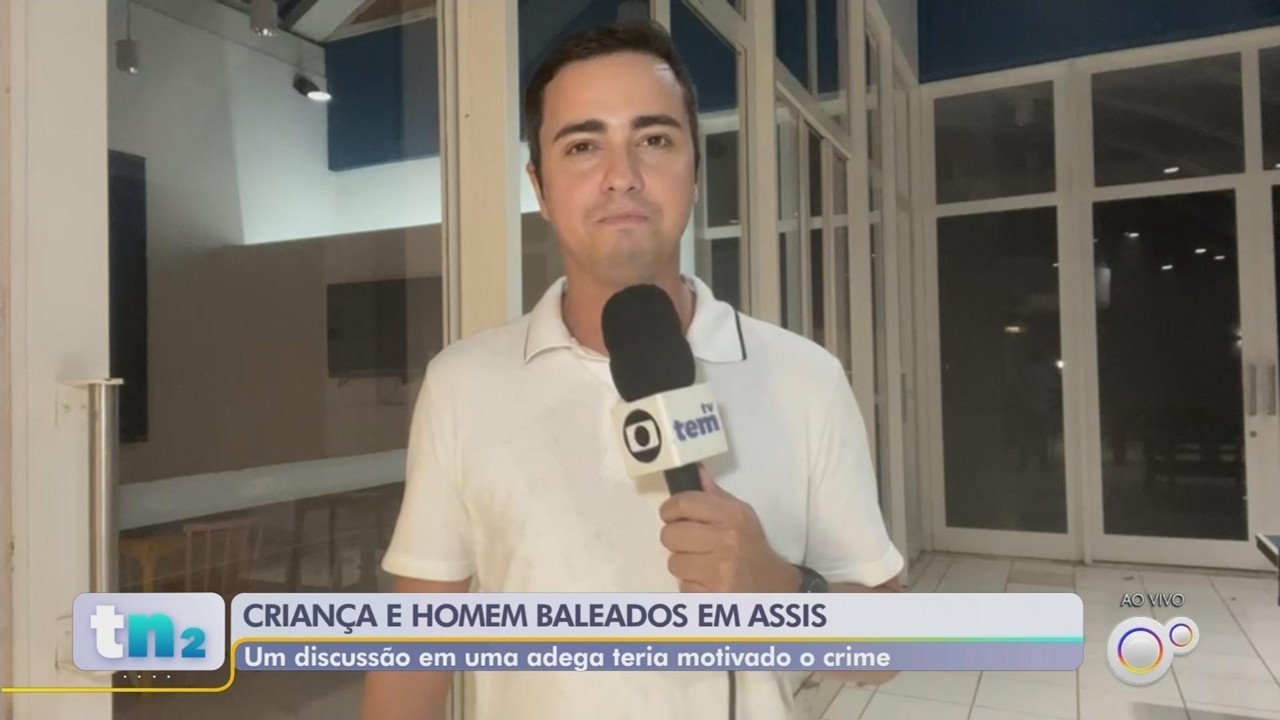 Criança que atravessava a rua é baleada durante confusão entre dois homens em adega de Assis