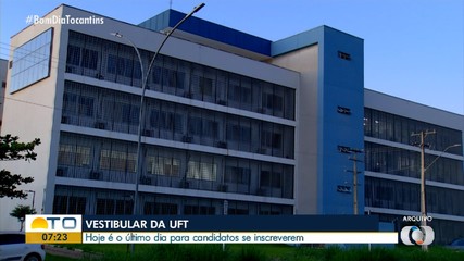 Inscrições do vestibular da UFT encerram nesta quinta-feira (19)