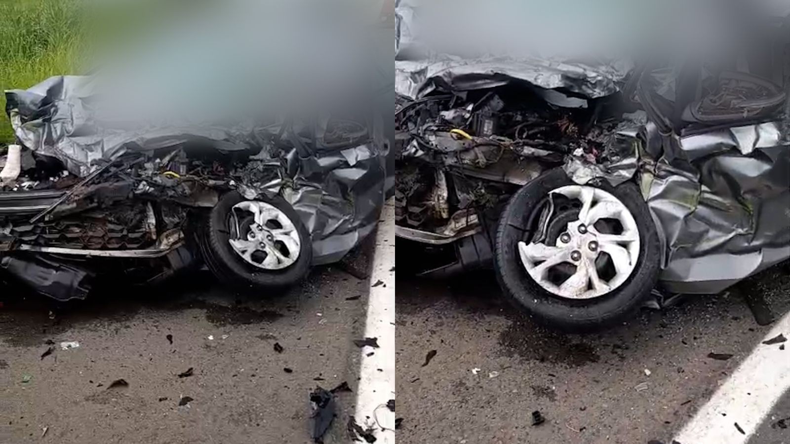 Vídeo: Grave acidente entre carro e caminhão deixa mortos em BR no Piauí; 4 presos às ferragens