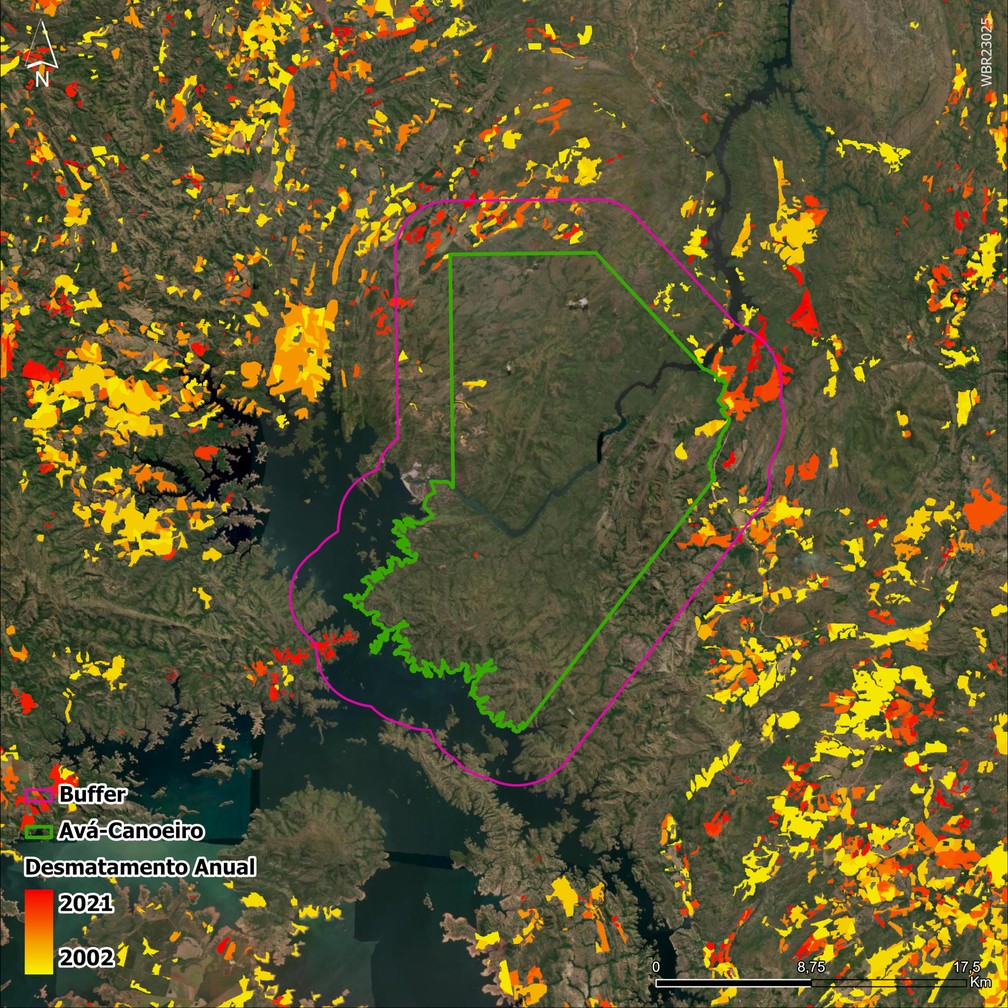 TI Av&aacute;-Canoeiro. &mdash; Foto: WWF