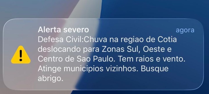 Cidade de SP entra em estado de atenção para alagamentos nesta sexta