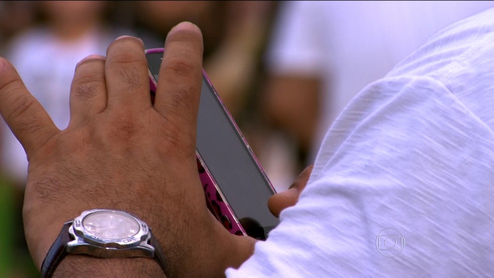 BDBR - Senha celular — Foto: Rede Globo