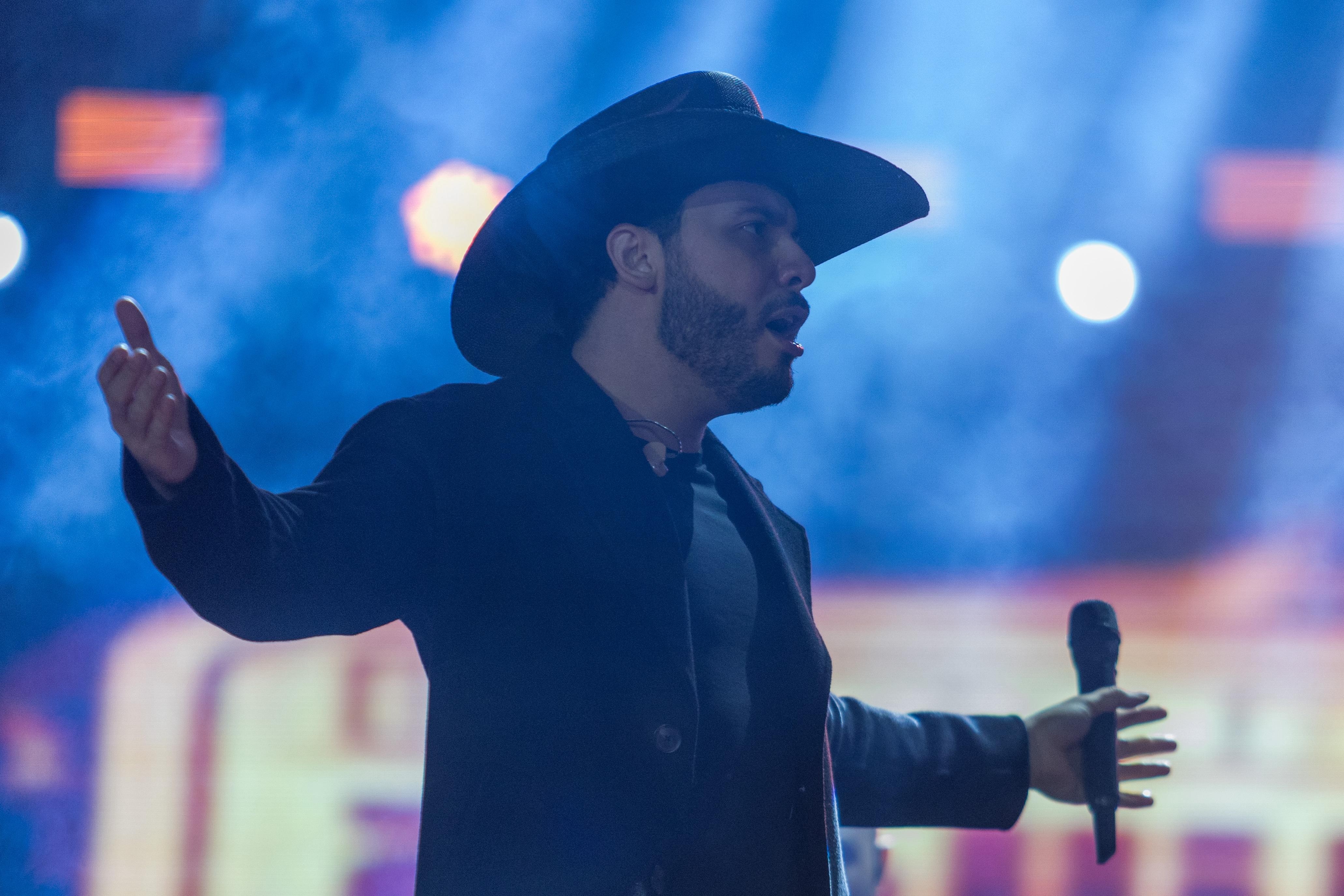 Spettacolo di Murilo Huff alla quarta serata dell'Americana Cowboy Festival del 2025 — Foto: Thomaz Marostegan/g1