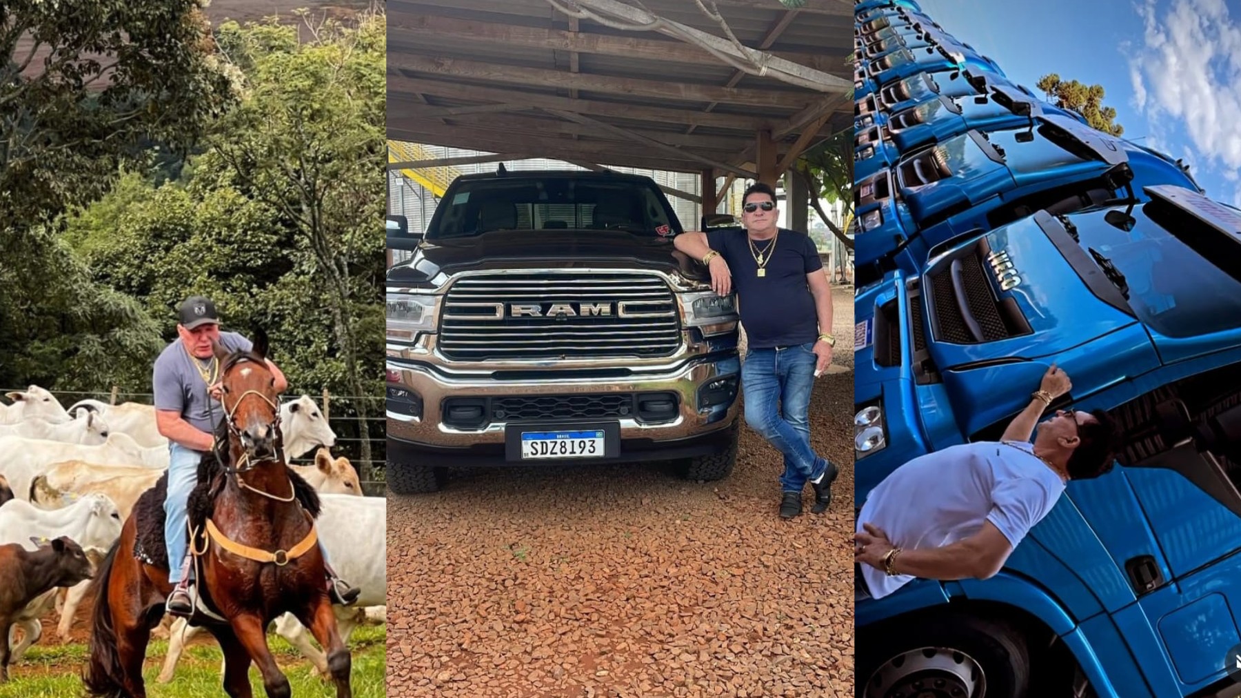 Ostentação de carros de luxo, cavalos e fazendas: quem é o empresário do Paraná suspeito de aplicar golpe de R$ 22 milhões a agricultores