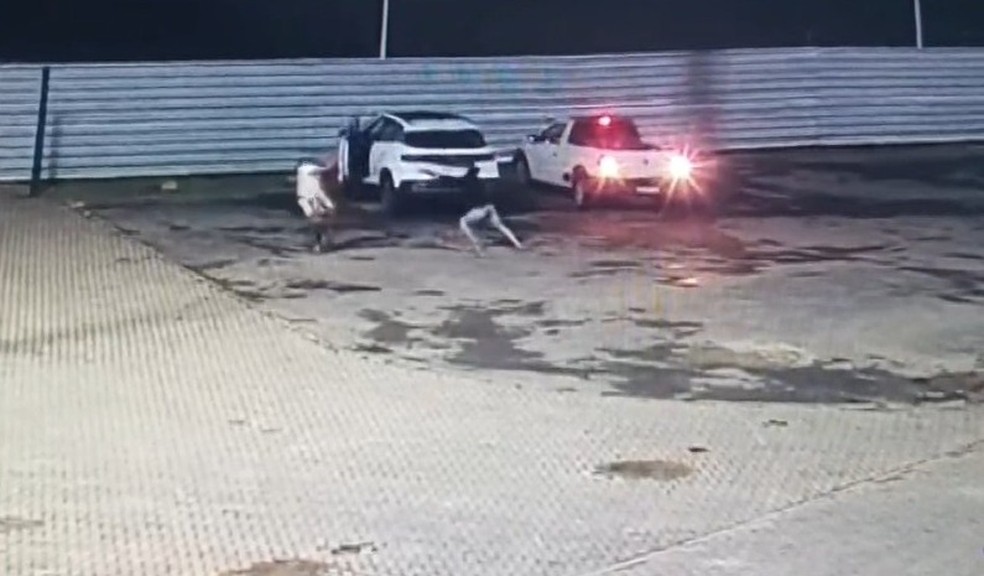Policial militar é baleado durante assalto em Salvador — Foto: Reprodução/Redes Sociais