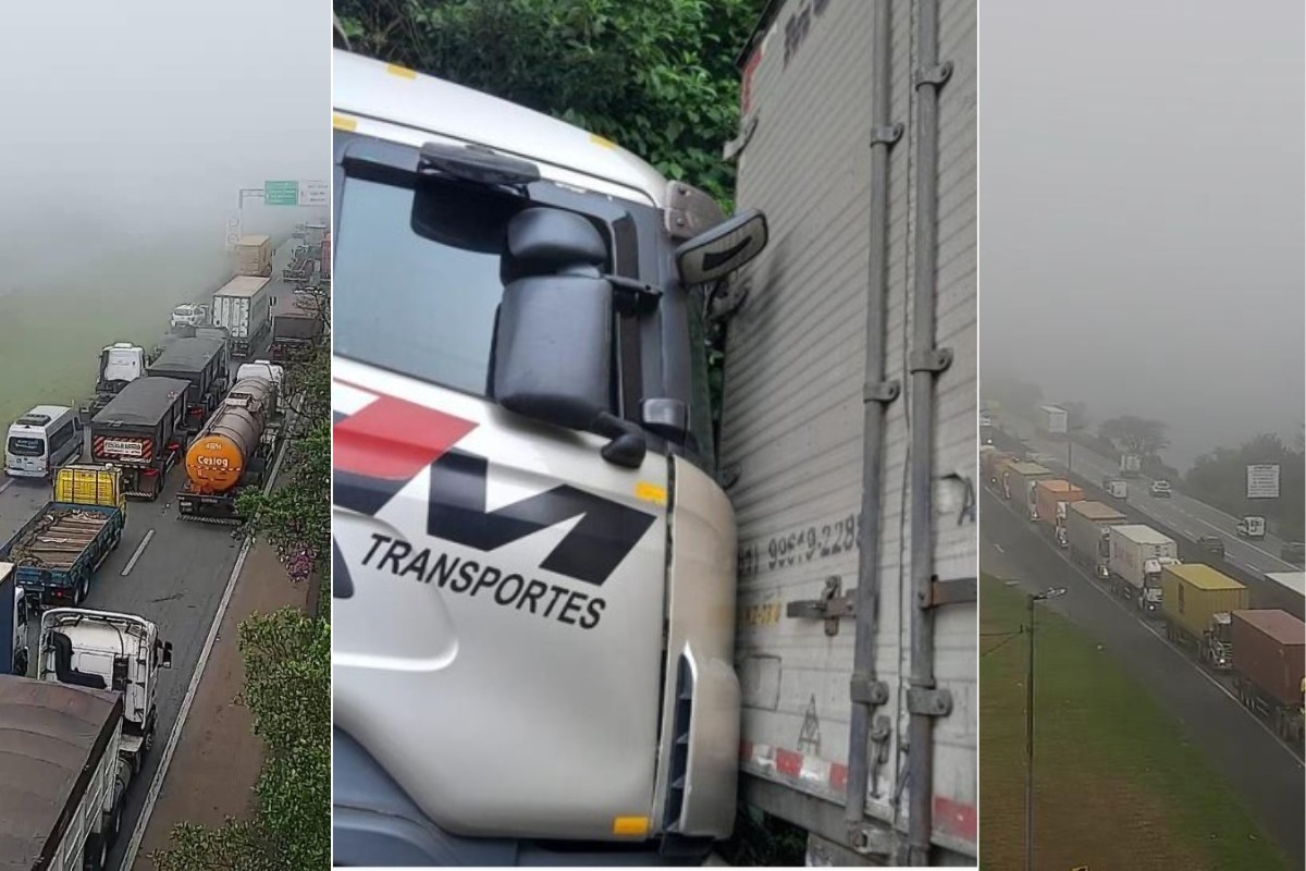 Acidente causa congestionamento de na Via Anchieta; confira