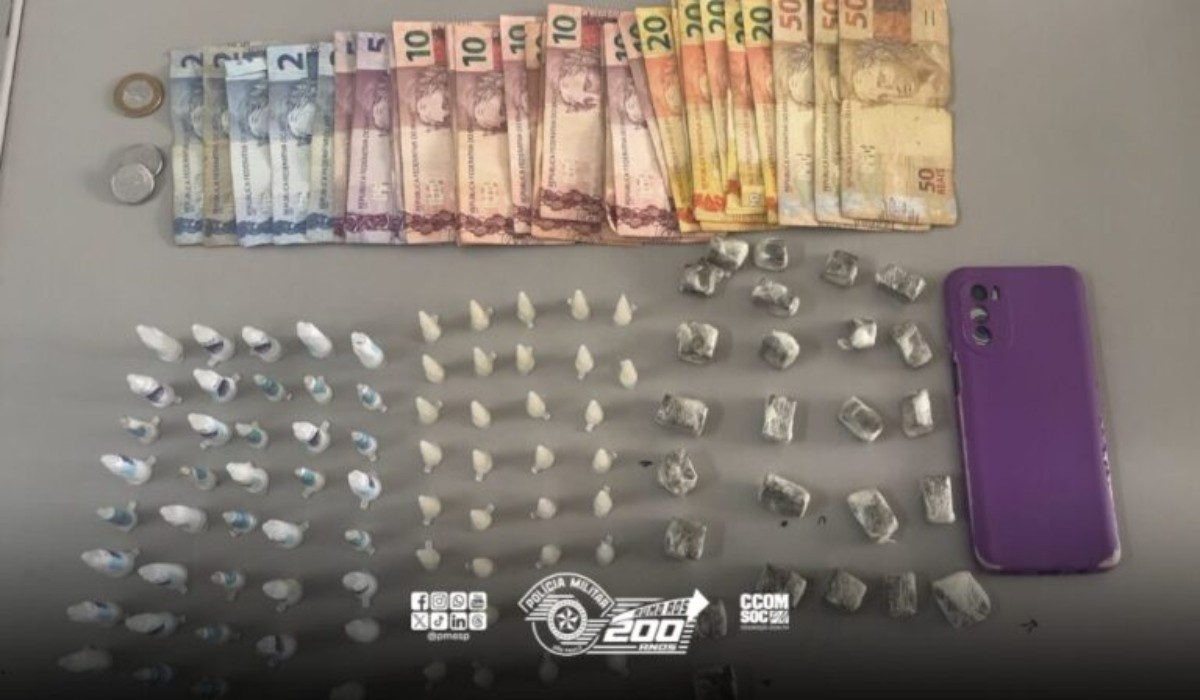 Homens são presos em flagrante por tráfico de drogas em Laranjal Paulista
