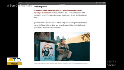 Investigação da Polícia Civil sobre venda ilegal de armas é destaque no g1 Tocantins