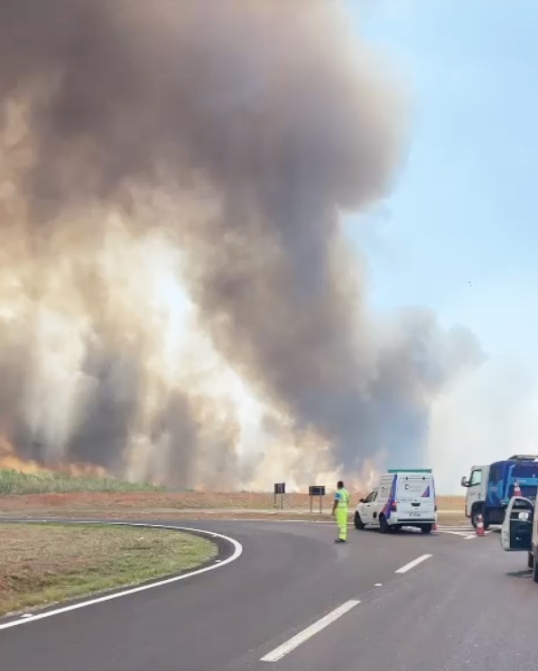 FOTOS: Queimadas atingem cidades na região de Piracicaba