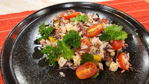 Baião de Dois é um autêntico prato do Ceará, que traz uma saborosa união do  arroz com o feijão; veja, Culinaria 013