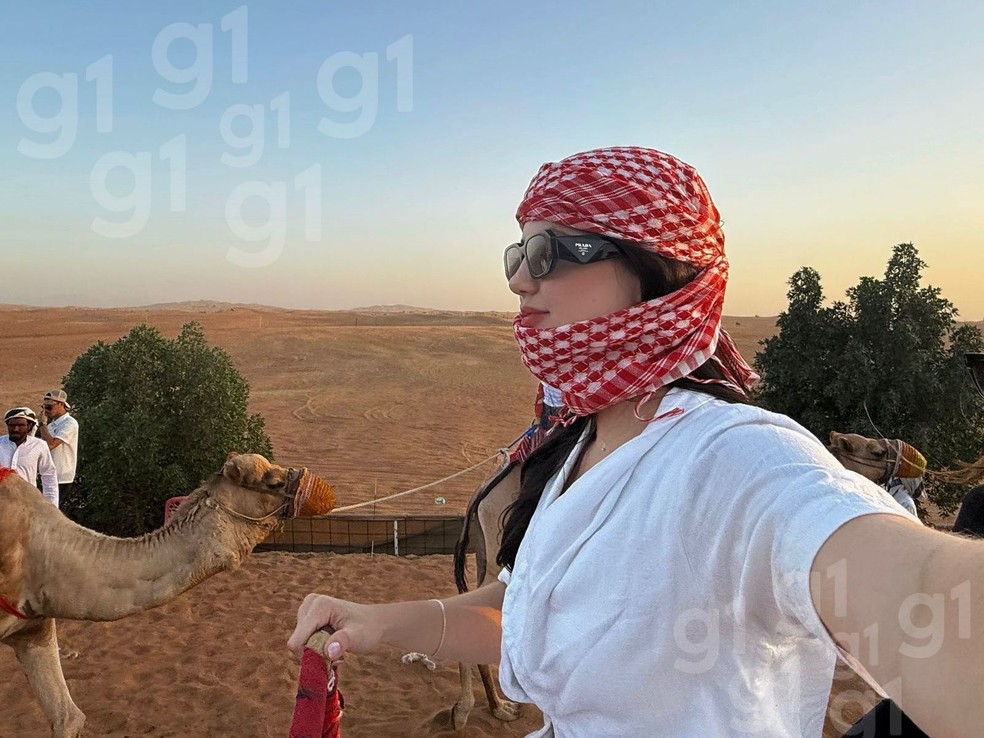 Acreana estava na Inglaterra e se mudou para Dubai recentemente — Foto: Arquivo pessoal