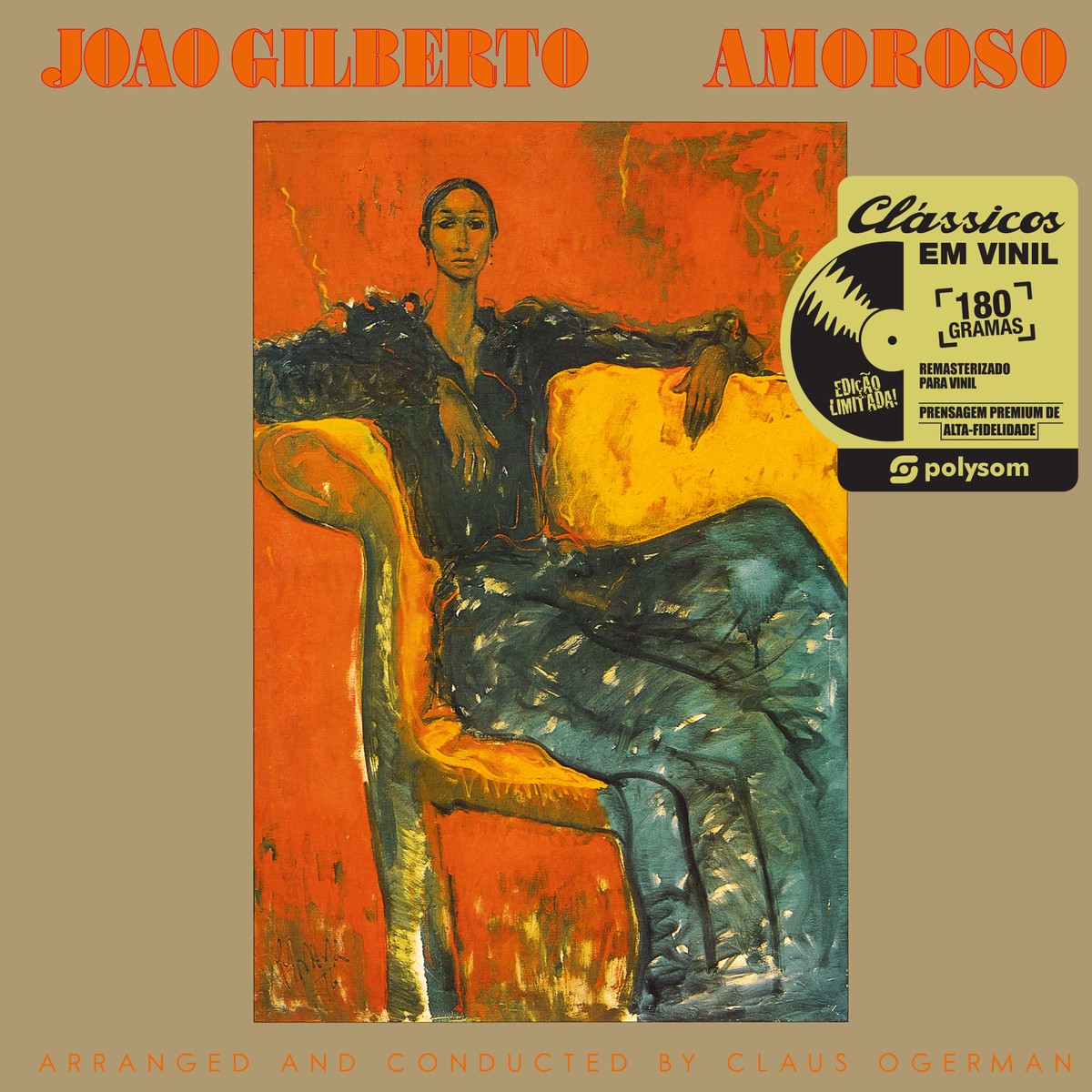 Reedição em LP de 'Amoroso', álbum de João Gilberto, é o que de 