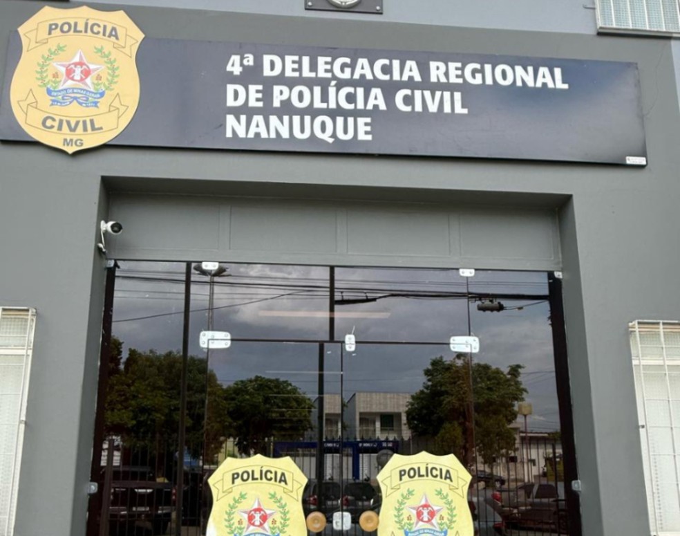 Delegacia da Polícia Civil de Nanuque — Foto: Polícia Civil