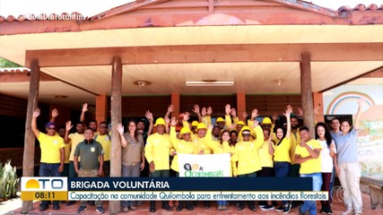 Comunidade quilombola recebe treinamento para enfrentamento aos incêndios florestais