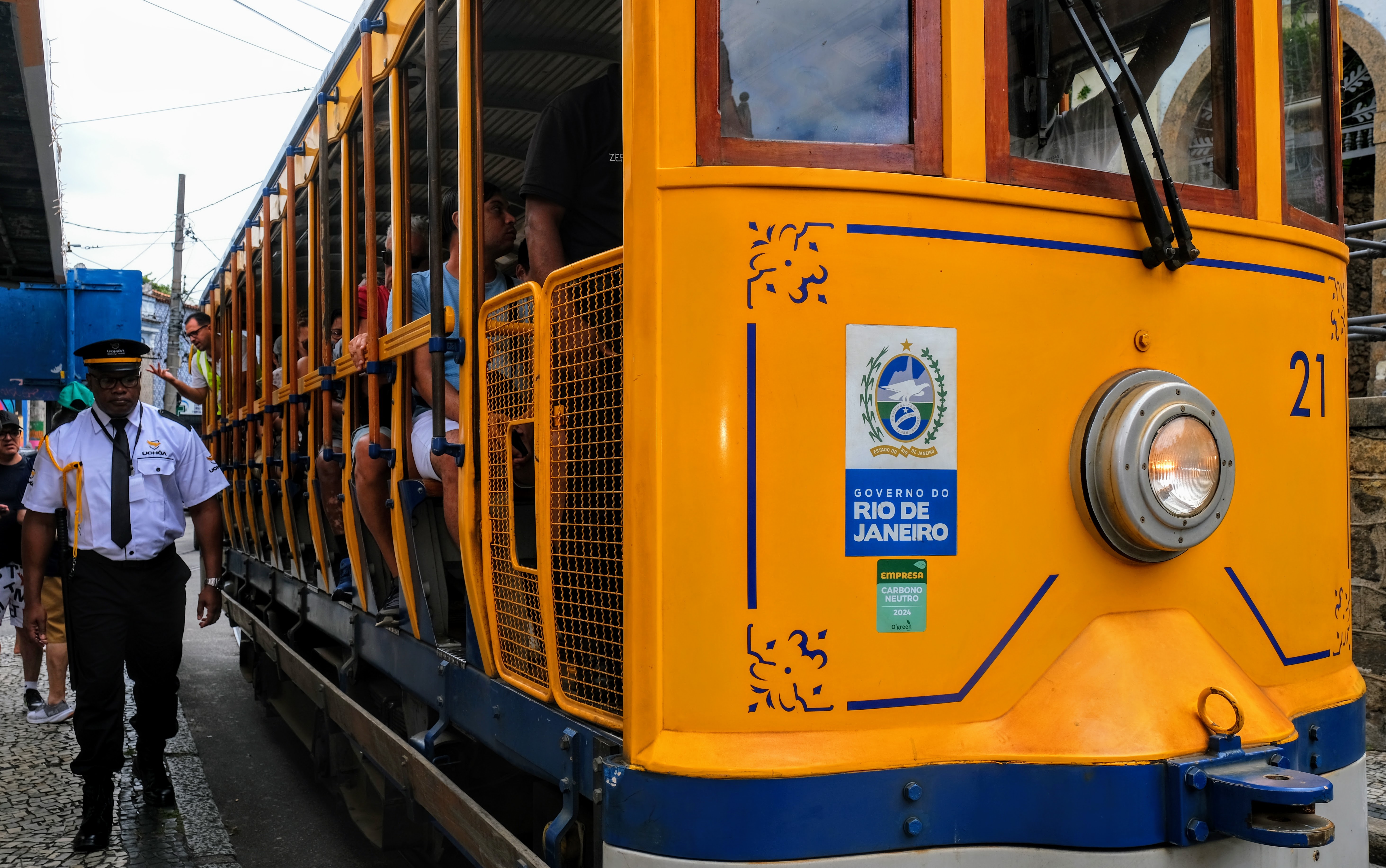 Ramal Paula Mattos, do Bonde de Santa Teresa, é reinaugurado após mais de 10 anos desativado