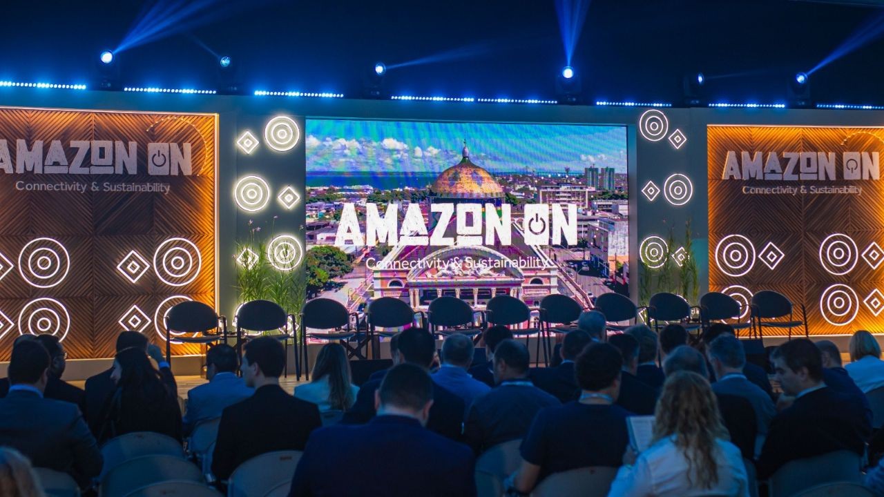 Amazon On 2026 começa nesta quarta em Manaus com debates sobre conectividade e energia na Amazônia