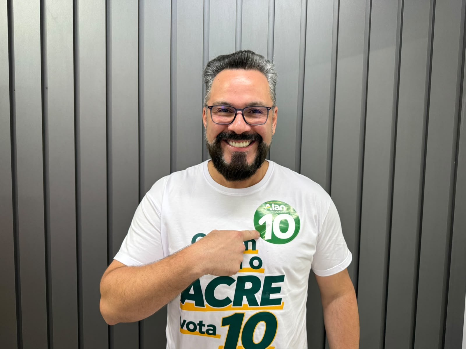 Qual é o número de Alan Rick (Republicanos) para o governo do Acre?