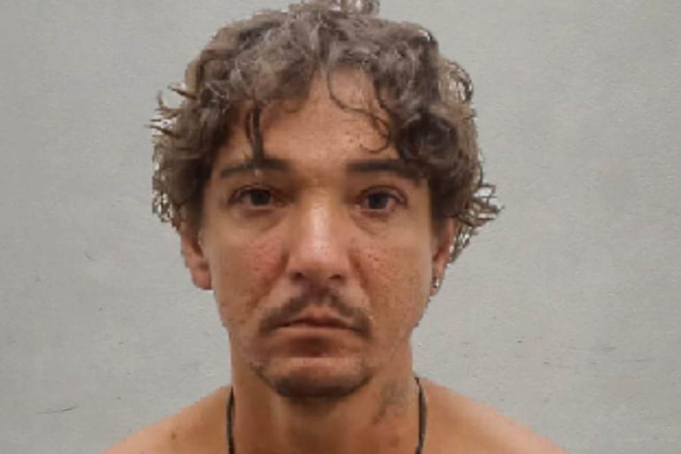 Robson Aparecido De Oliveira, de 41 anos, também foi preso suspeito de participar do crime em Peruíbe (SP) — Foto: g1 Santos