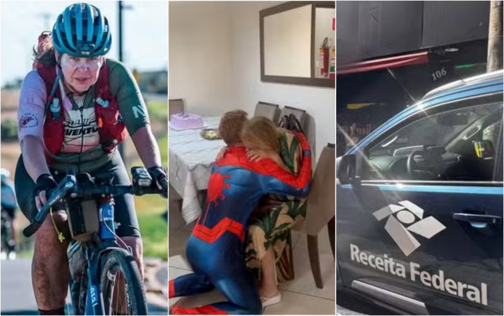 Ciclista morta em competição, filho fantasiado de Homem-Aranha e operação contra pirataria: veja as mais lidas no g1 Sul de Minas