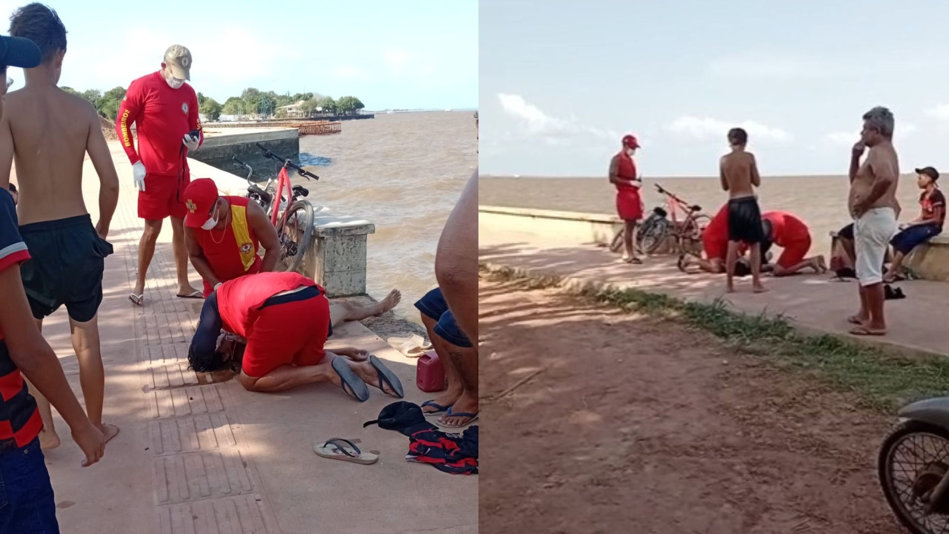 Adolescente de 16 anos morre após se afogar na Orla do Aturiá, em Macapá; VÍDEO