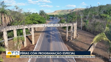 Taquaruçu tem férias com programação especial