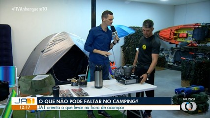 Veja dicas do que não pode faltar na hora de acampar