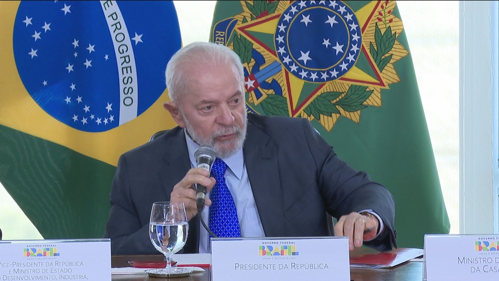 Presidente Lula — Foto: Reprodução