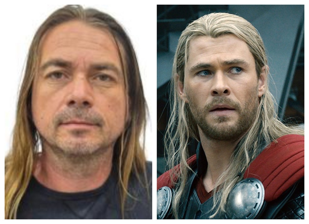 O candidato Thor da Direita, do Partido Avante, obteve 197 votos em São Paulo. — Foto: Montagem/g1/Reprodução