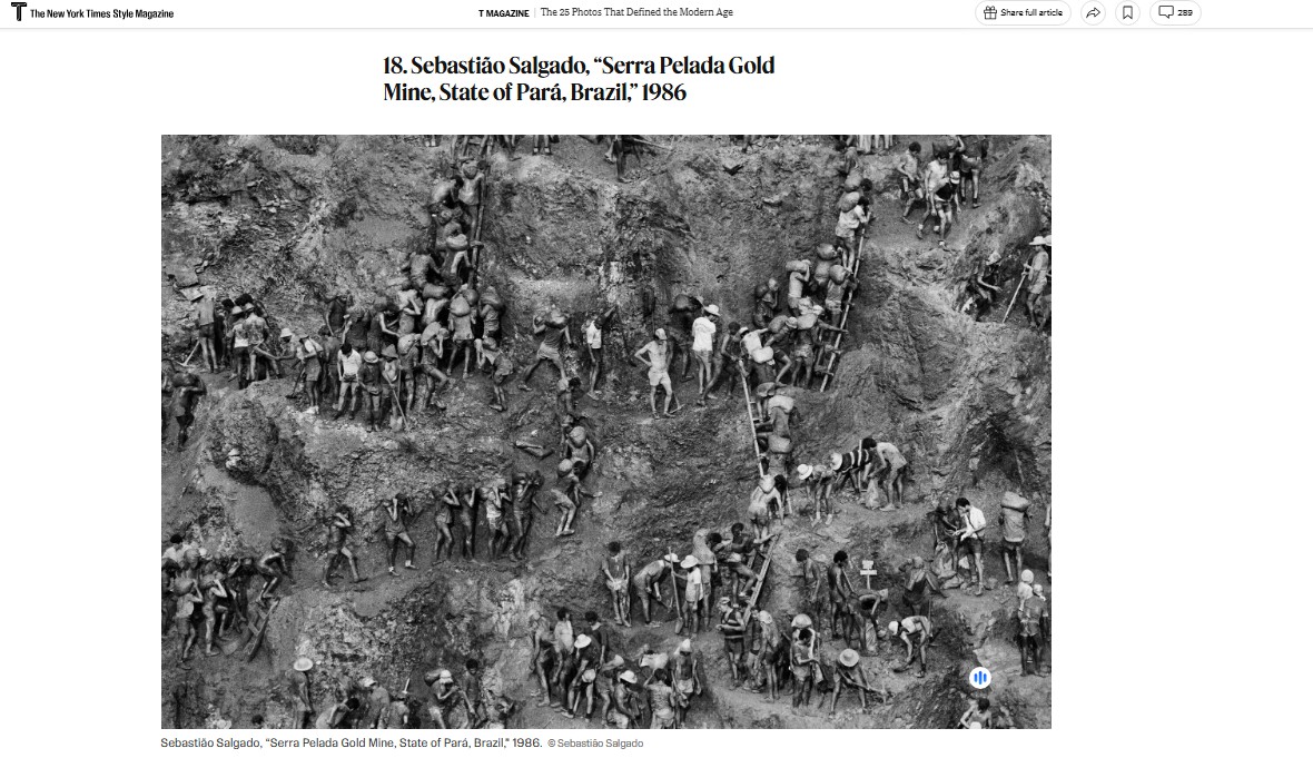 Serra Pelada: a história da fotografia mais famosa de Sebastião Salgado