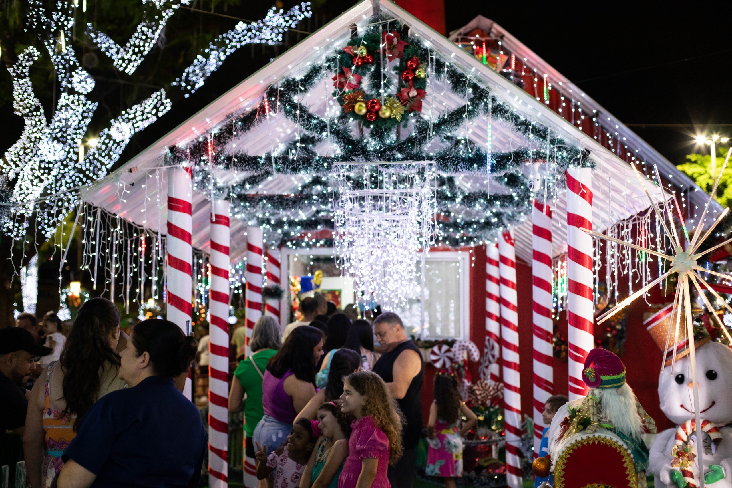 Decoração de Natal em Volta Redonda