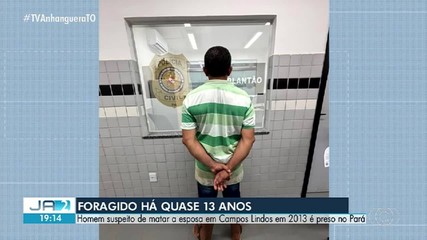 Homem suspeito de matar esposa em Campos Lindos há 13 anos é preso no Pará