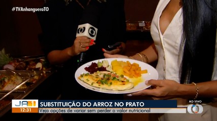 Nutricionista explica como substituir o arros no cardápio