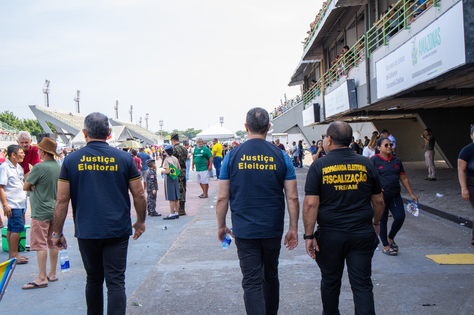 Fiscalização eleitoral identifica irregularidades e apreende veículo durante feriado da Independência em Manaus