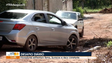 Moradores reclamam das condições das ruas em setor de Palmas