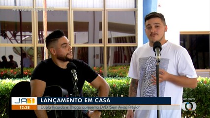 Dupla Ricardo e Thiago lançam DVD ao vivo 