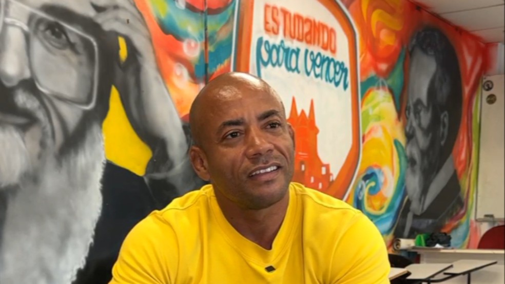 Professor Marcelo Martins — Foto: Reprodução/g1