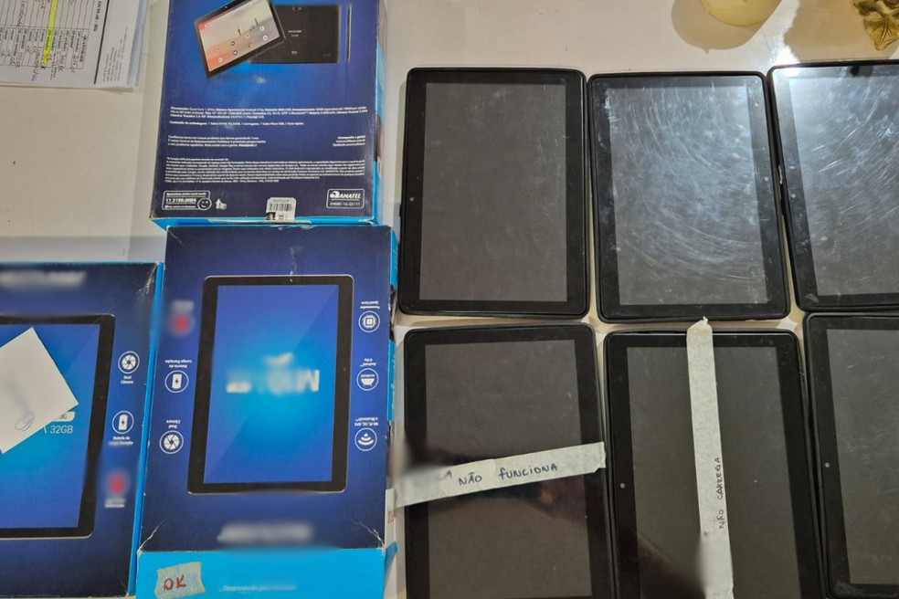 Escola de Osvaldo Cruz passa por fiscalização pelo Tribunal de Contas do Estado (TCE) — Foto: Reprodução