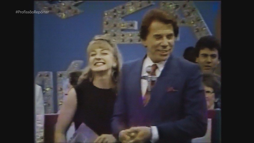 莫妮卡曾在上世紀八、九十年代擔任西爾維奧桑托斯節目的舞台助理——照片：環球電視台轉載