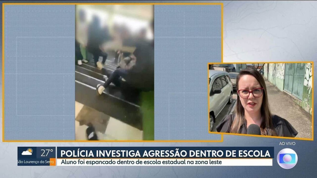 Estudante é espancado em escola estadual na Zona Leste de SP após discussão por causa de cigarro eletrônico