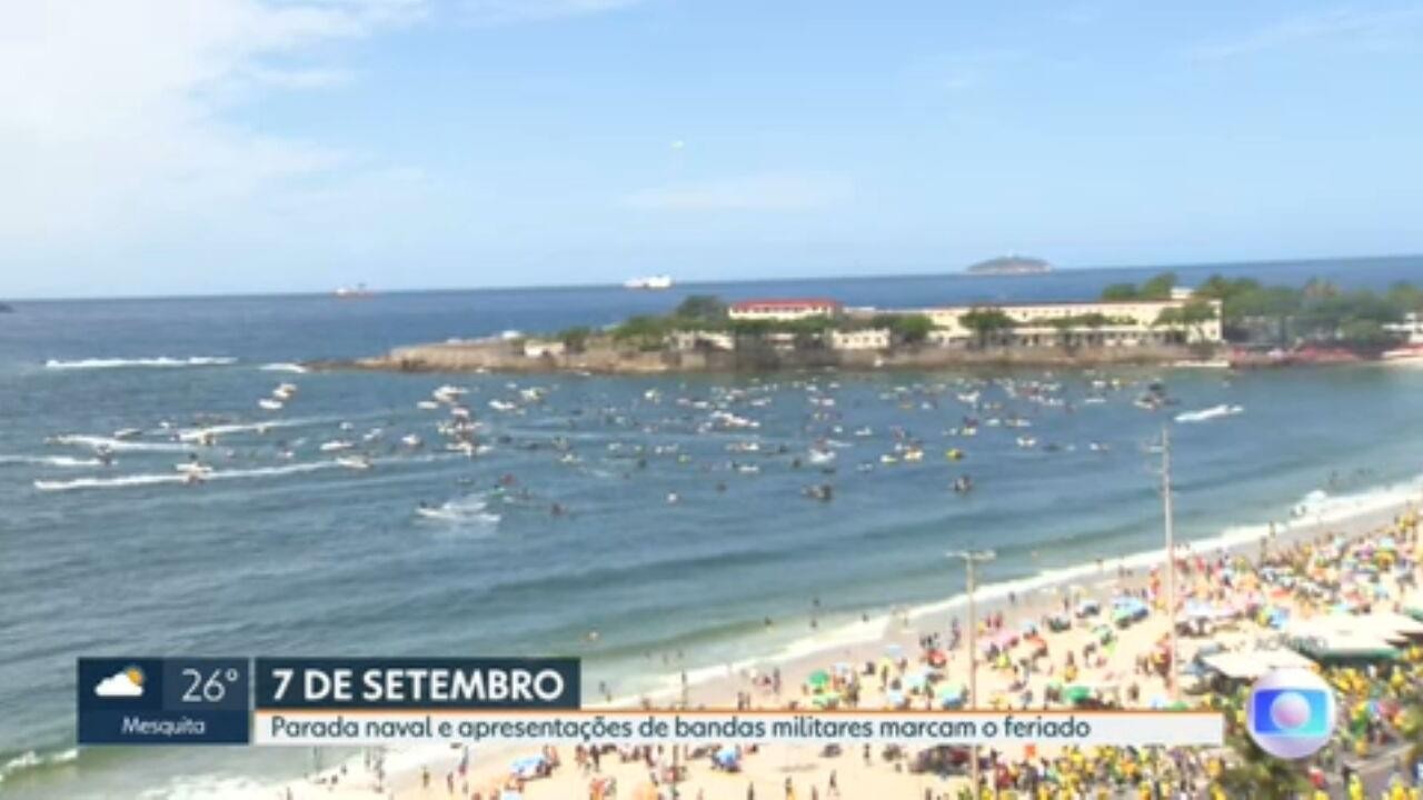 7 de Setembro: Rio tem celebrações pelos 200 anos da Independência | G1