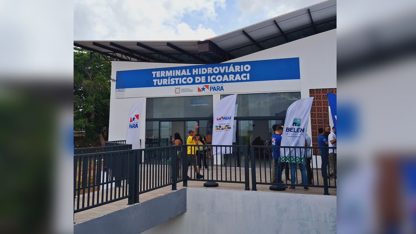 No aniversário de 156 anos, Icoaraci, distrito de Belém, ganha novo terminal hidroviário turístico