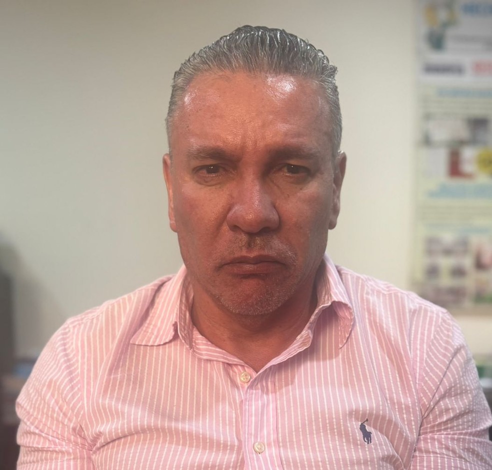 Marcos Roberto de Almeida, o Tuta, foi preso nesta sexta-feira (16) em Santa Cruz de la Sierra, na Bolívia. — Foto: Reprodução