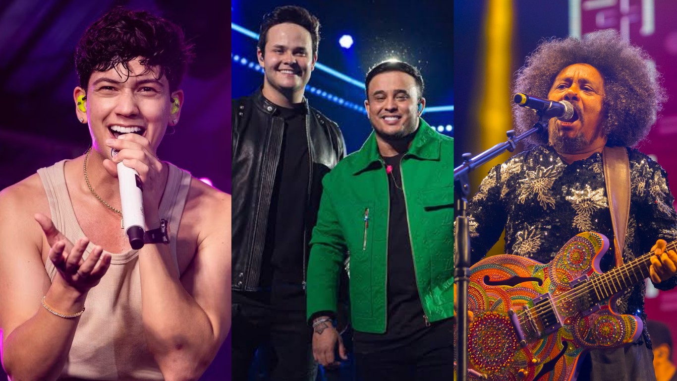 Matheus e Kauan, Léo Foguete e Chico César comandam programação deste sábado (20) em Caruaru; veja horários dos shows