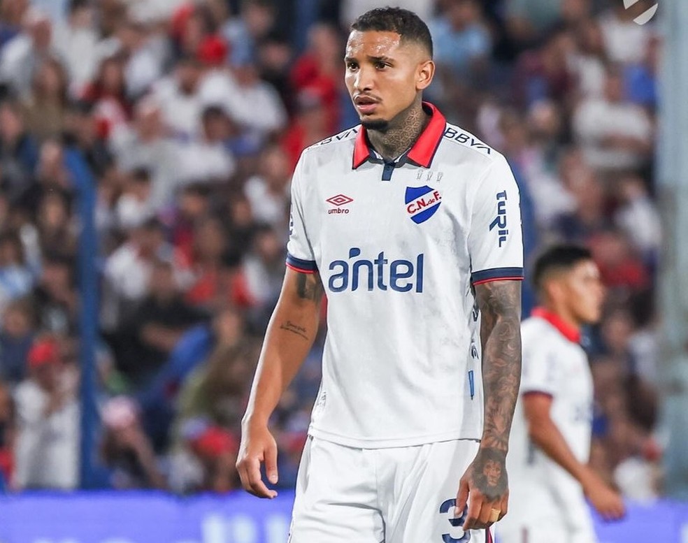 O zagueiro Juan Izquierdo, de 27 anos, do Clube Nacional do Uruguay.  Foto: Reproduo/Clube Nacional do Uruguay/Instagram